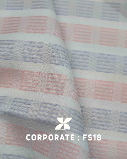 Corporate cotton Shirt fabric FS18
